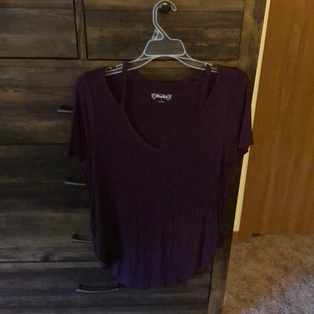 Dark purple top